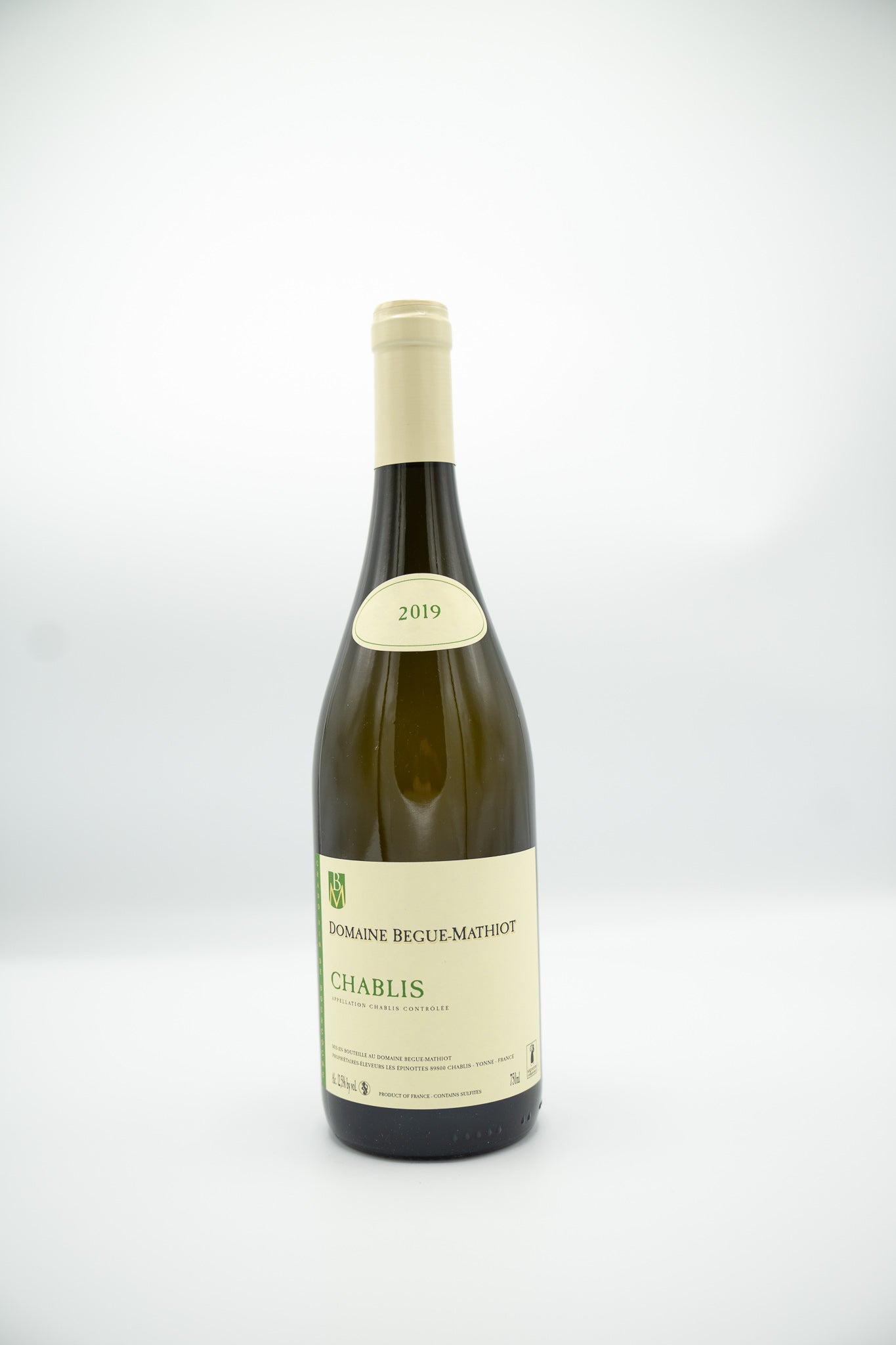 Domaine Begue Mathiot Chablis 2022