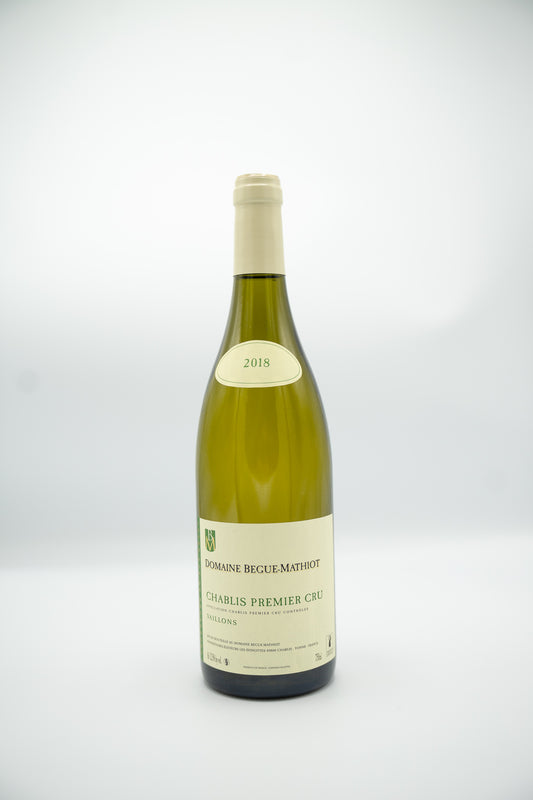 Domaine Begue Mathiot Chablis Premier Cru Vaillons 2022