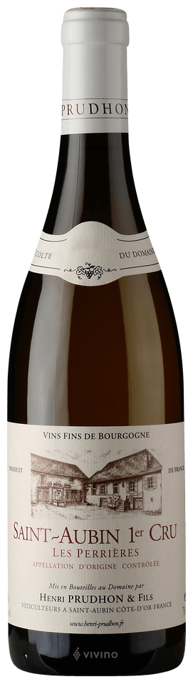 Domaine Henri Prudhon & Fils Saint Aubin 1er Cru ''Les Perrières''  2022